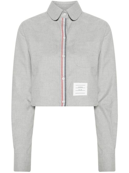 Camicia crop THOM BROWNE | FLL164AF0351035